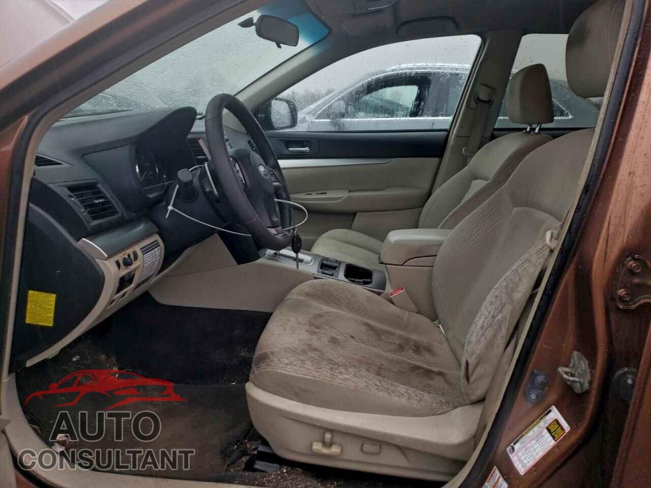 SUBARU OUTBACK 2012 - 4S4BRBCC2C3205916