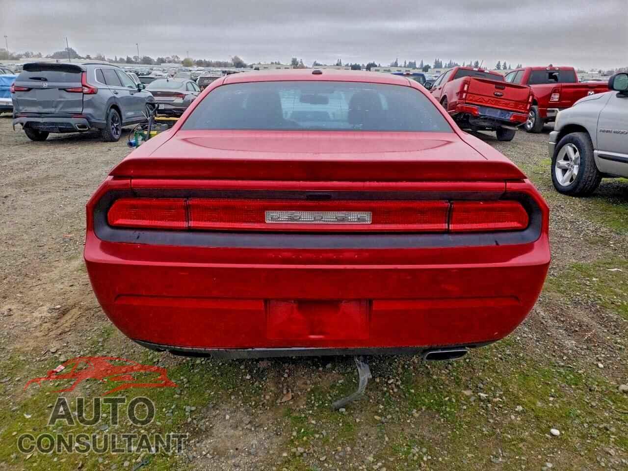 DODGE CHALLENGER 2012 - 2C3CDYAG3CH176928