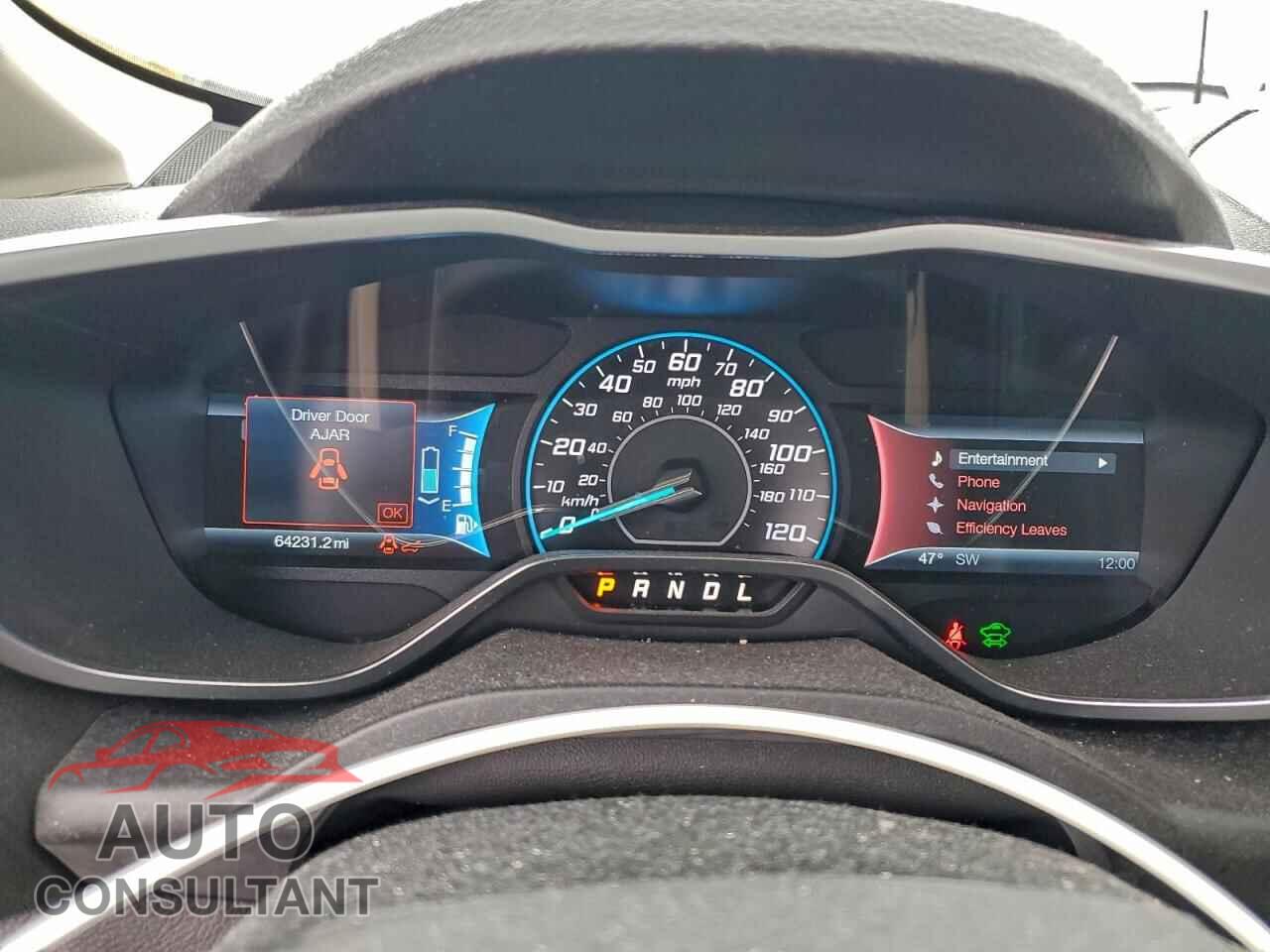 FORD CMAX 2014 - 1FADP5AU4EL502422