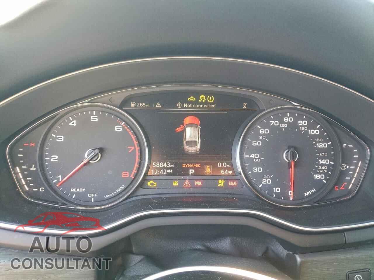 AUDI A5 2018 - WAUANCF52JA043645