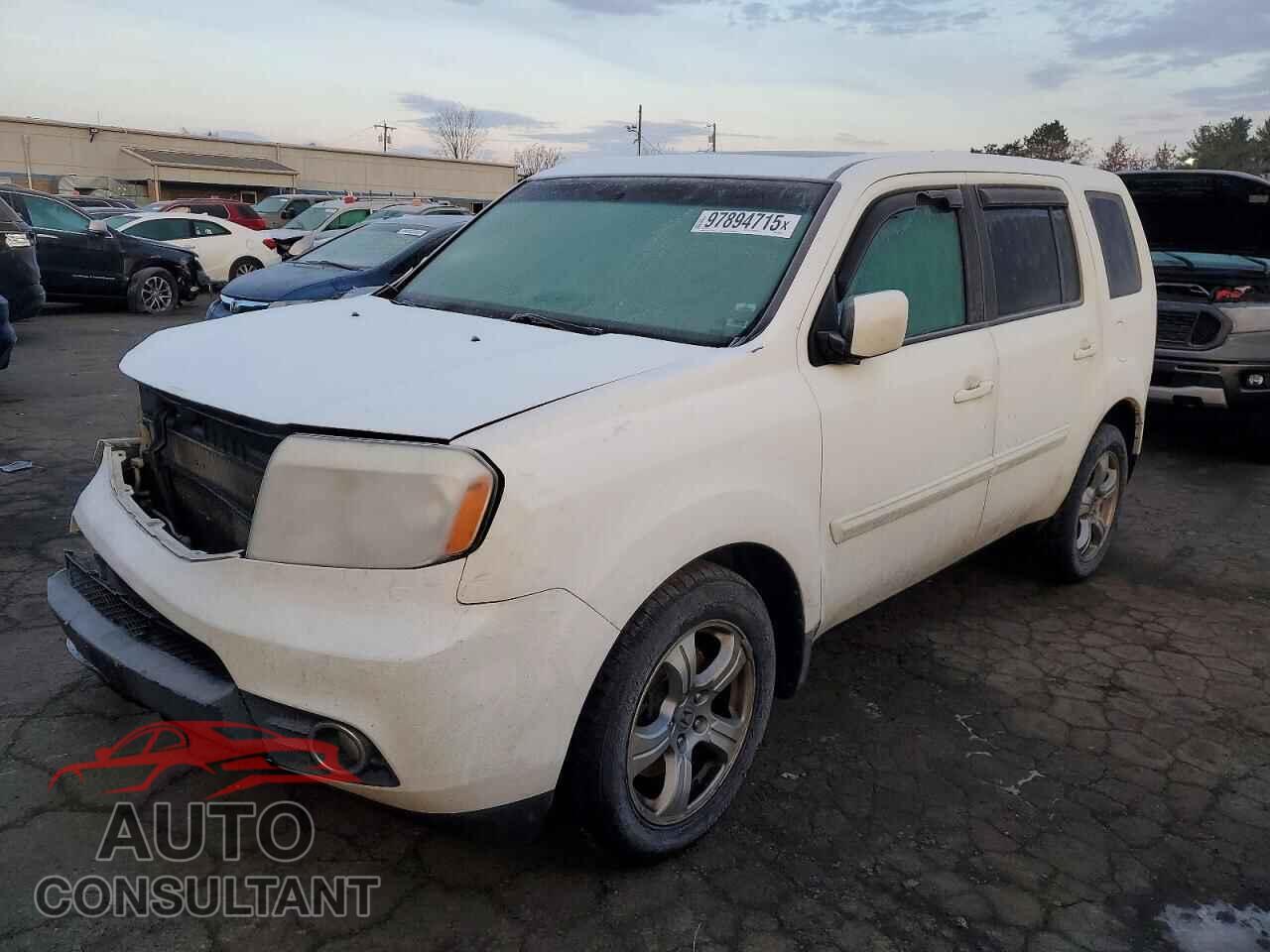 HONDA PILOT 2012 - 5FNYF4H52CB059100