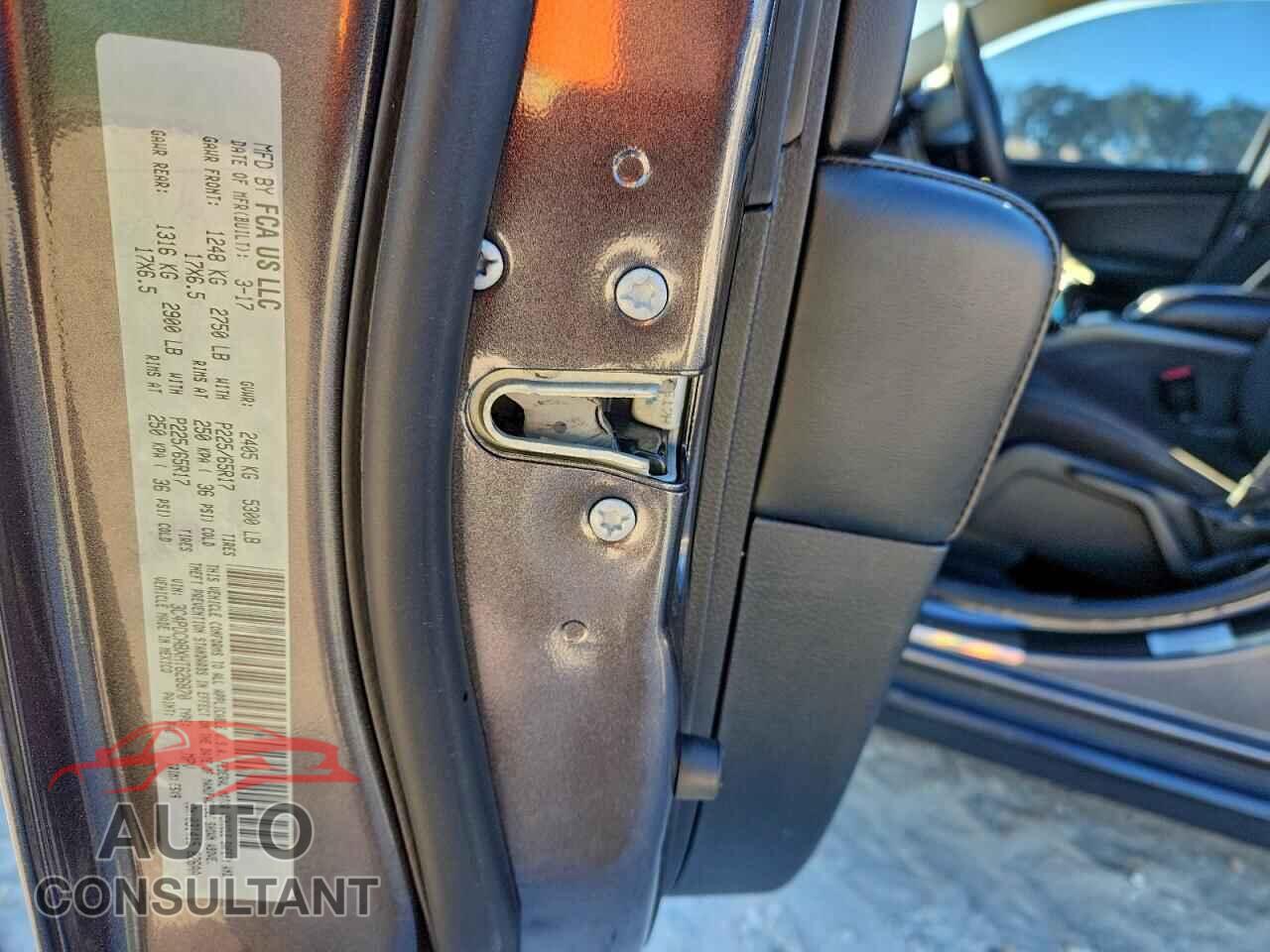 DODGE JOURNEY 2017 - 3C4PDCABXHT626870