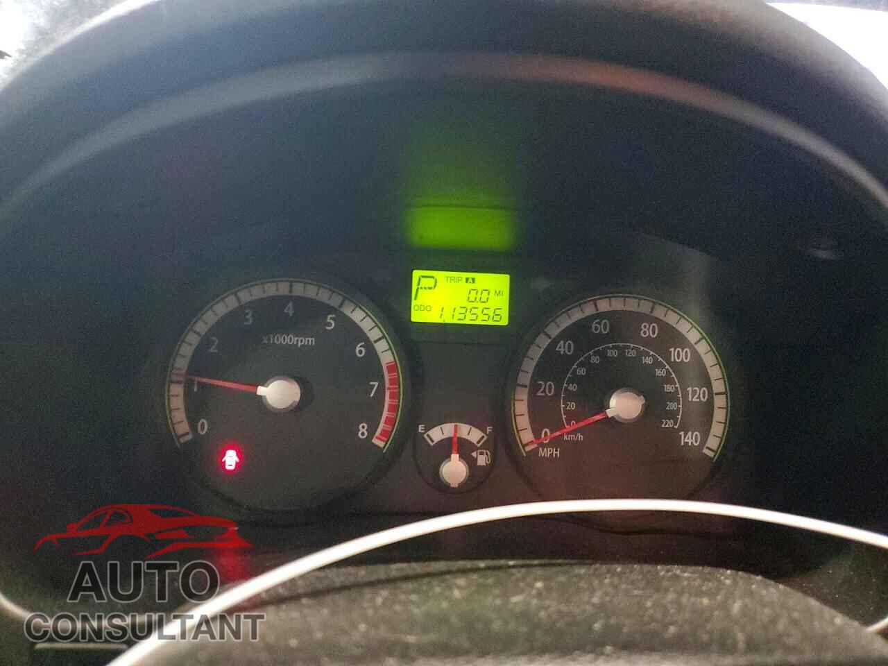 KIA RIO 2009 - KNADE223296449421