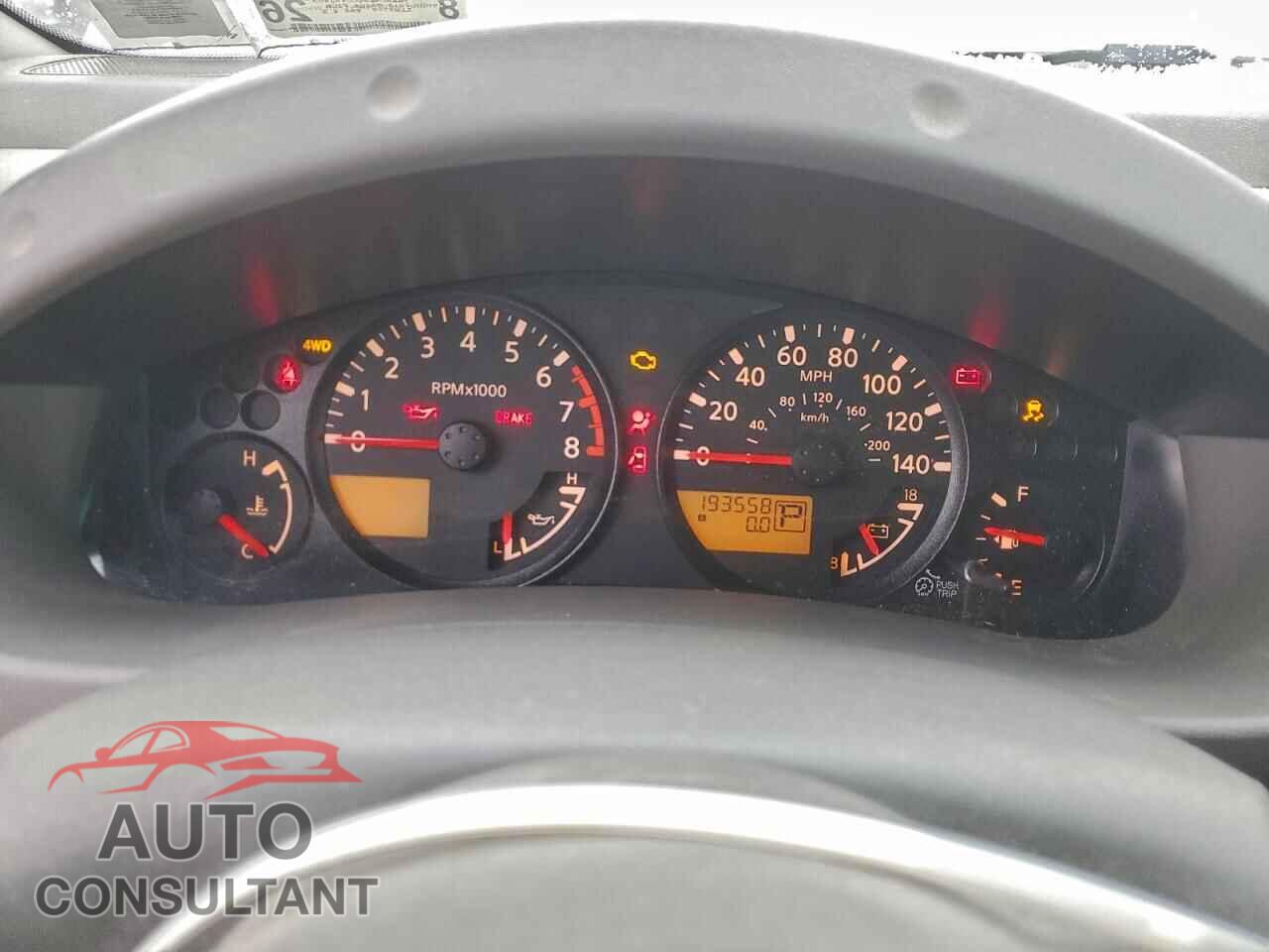 NISSAN FRONTIER 2012 - 1N6AD0EV4CC452403