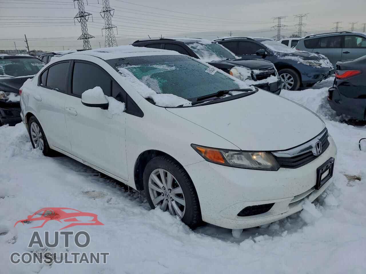 HONDA CIVIC 2012 - 19XFB2F89CE378424