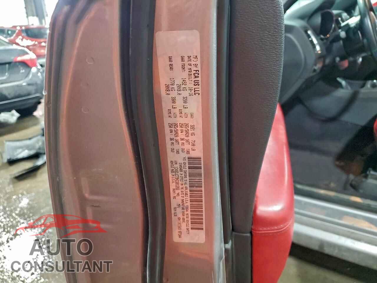 DODGE DURANGO 2017 - 1C4SDJCT9HC681293