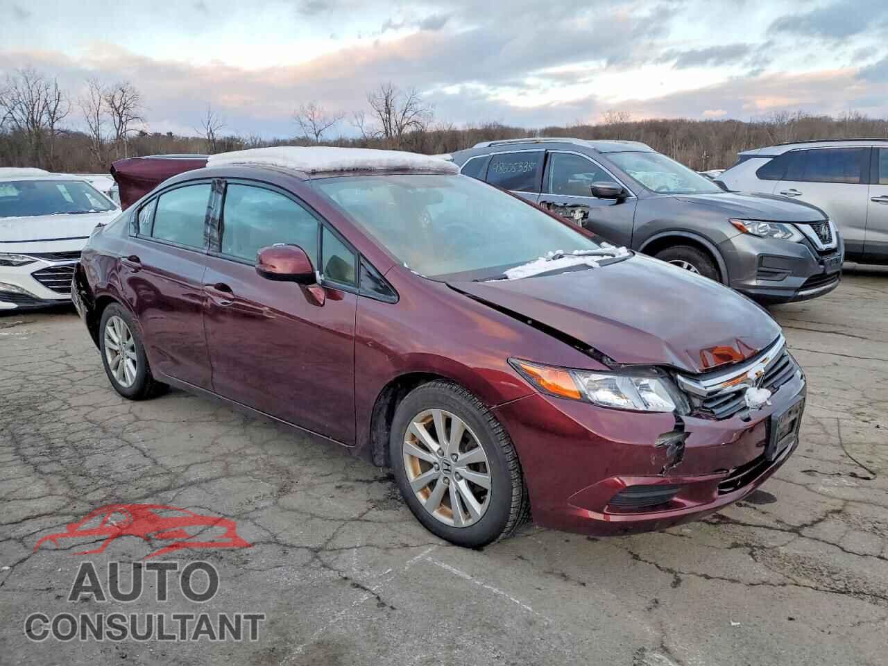 HONDA CIVIC 2012 - 19XFB2F89CE343866