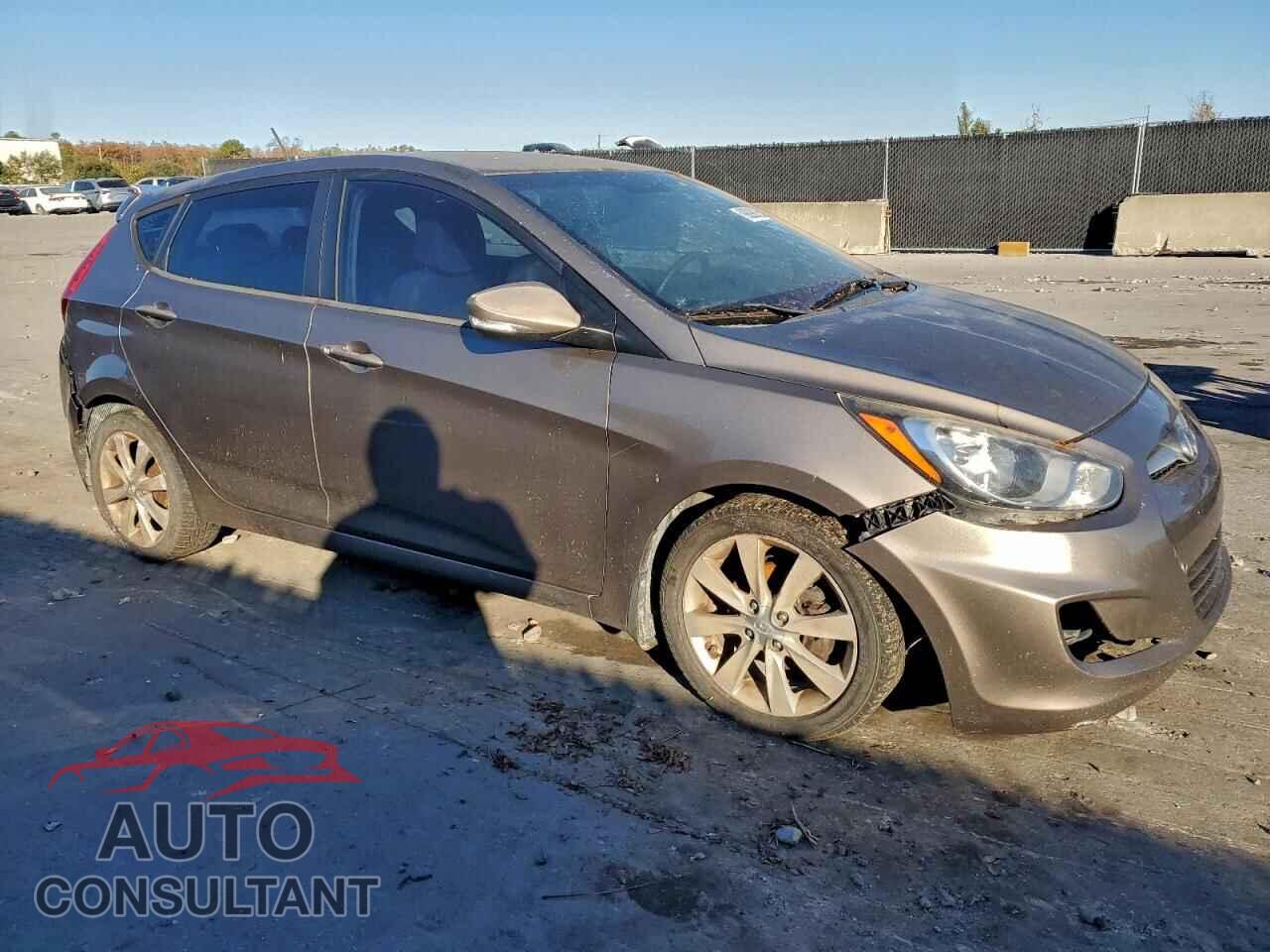 HYUNDAI ACCENT 2013 - KMHCU5AE4DU072726