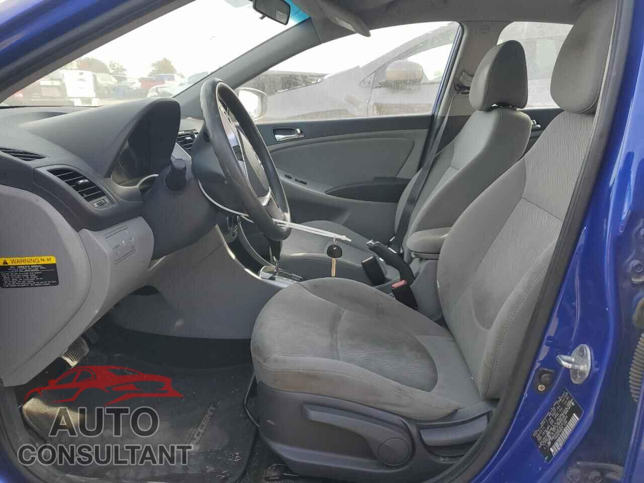 HYUNDAI ACCENT 2012 - KMHCU4AE3CU072404