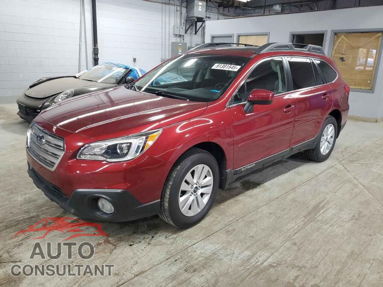 SUBARU OUTBACK 2016 - 4S4BSBDC7G3309181