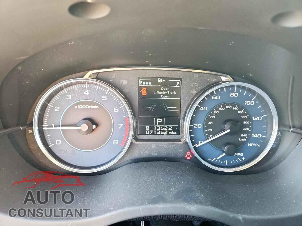 SUBARU XV 2015 - JF2GPASC1F8282037