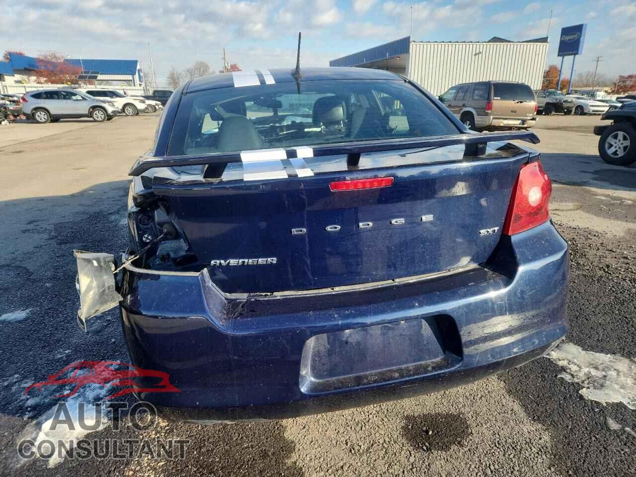 DODGE AVENGER 2013 - 1C3CDZCG5DN582320