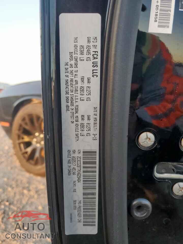 DODGE CHALLENGER 2019 - 2C3CDZBT7KH629464