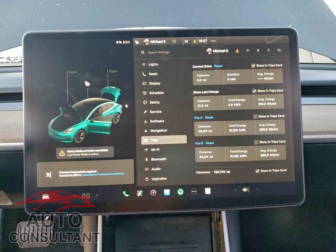 TESLA MODEL 3 2018 - 5YJ3E1EA9JF045253