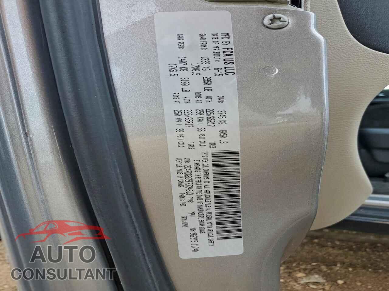 DODGE CARAVAN 2015 - 2C4RDGBG5FR724313