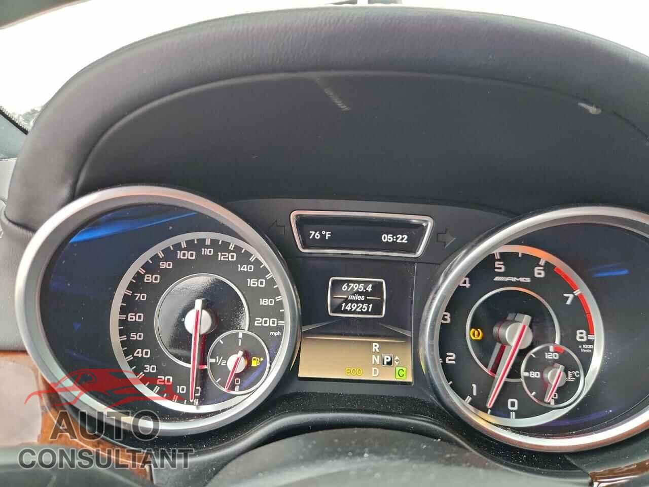 MERCEDES-BENZ M-CLASS 2012 - 4JGDA7EB8CA093300