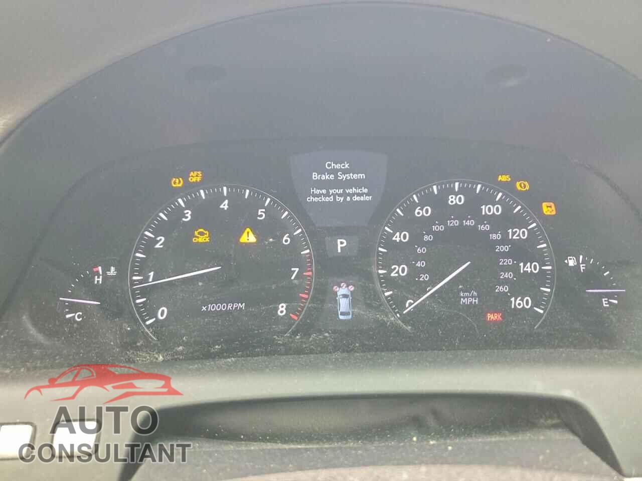 LEXUS LS460 2012 - JTHBL5EF3C5113764