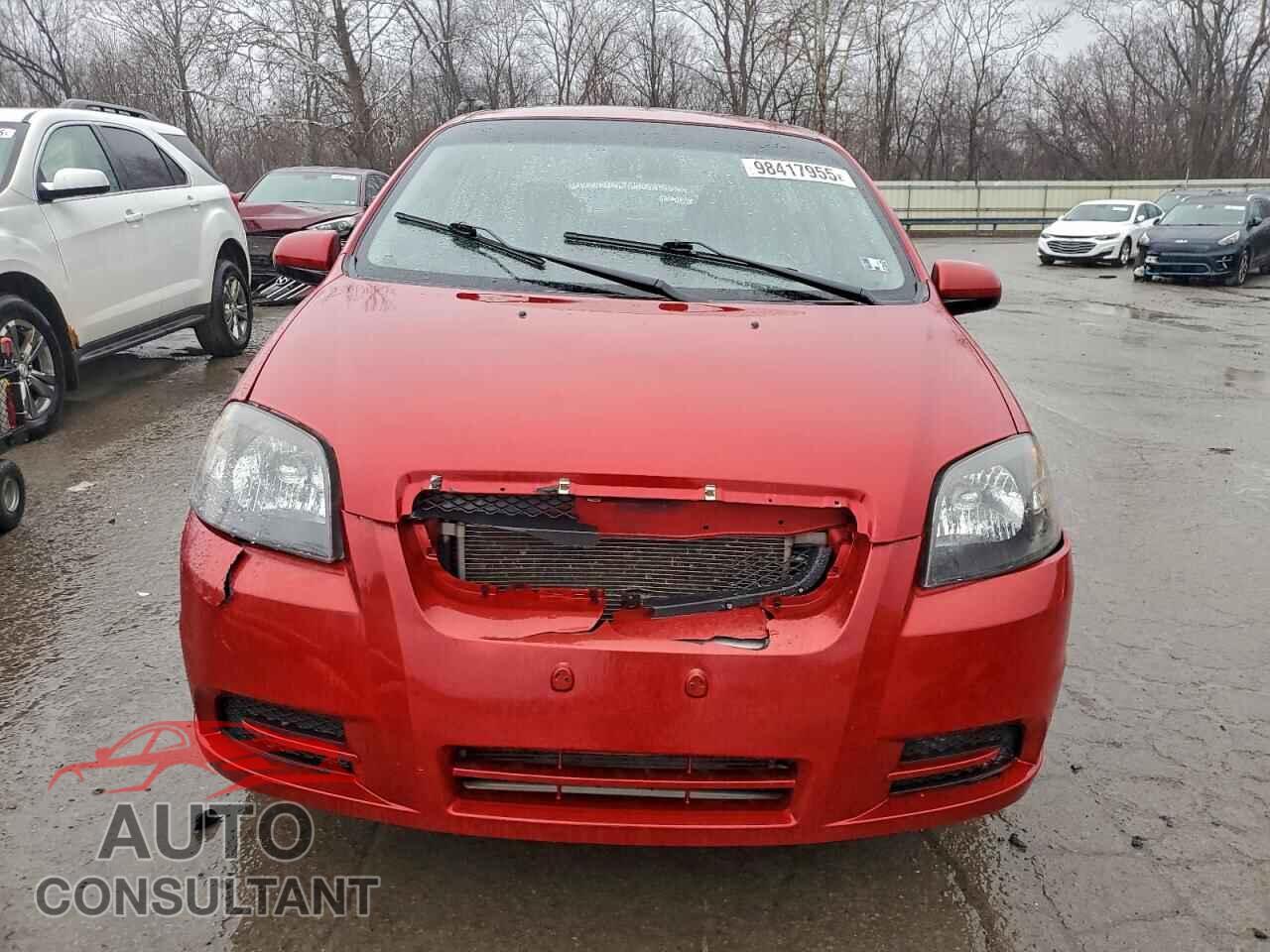 CHEVROLET AVEO 2011 - KL1TD5DE0BB130461
