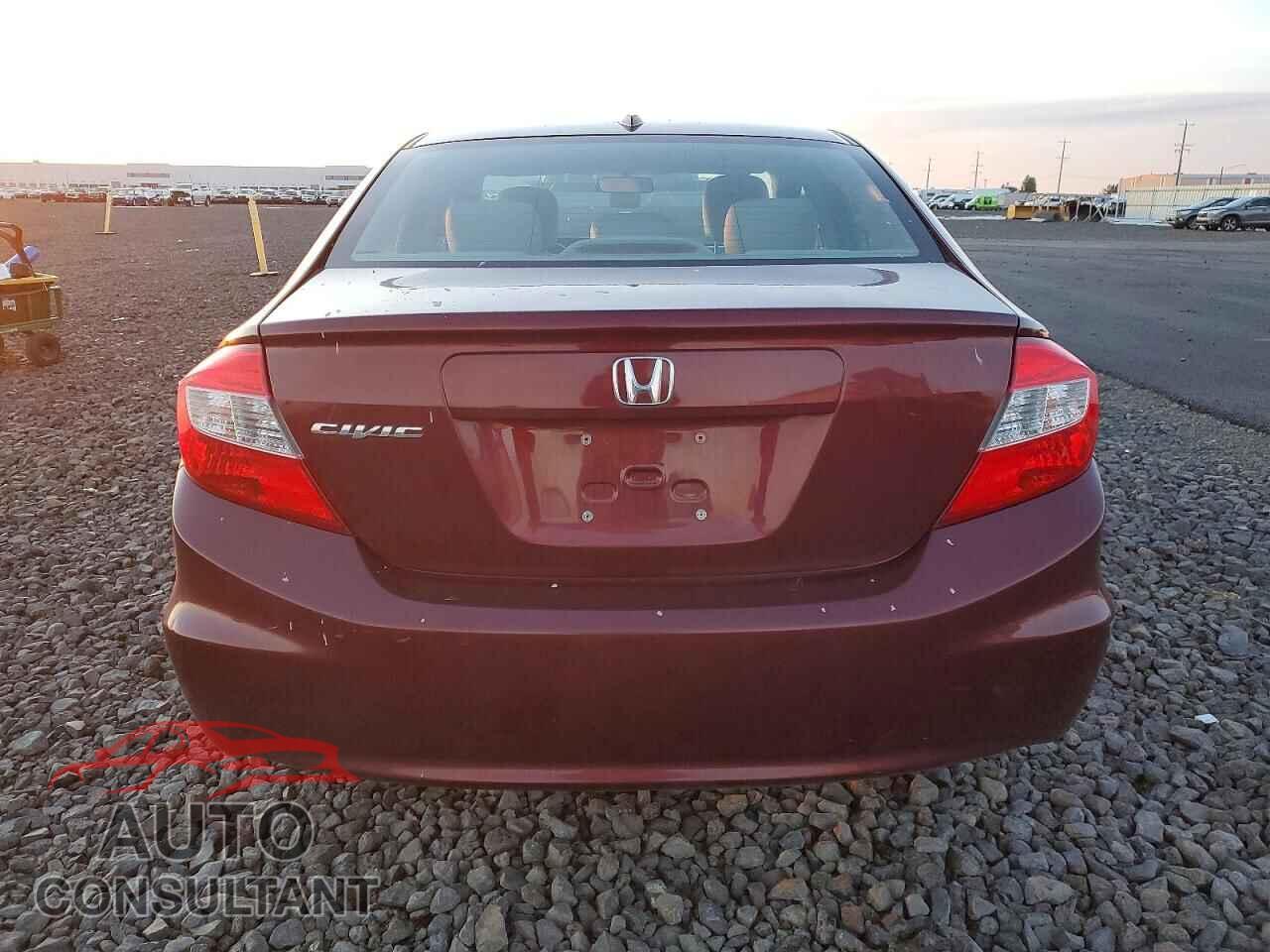 HONDA CIVIC 2012 - 19XFB2F97CE031201