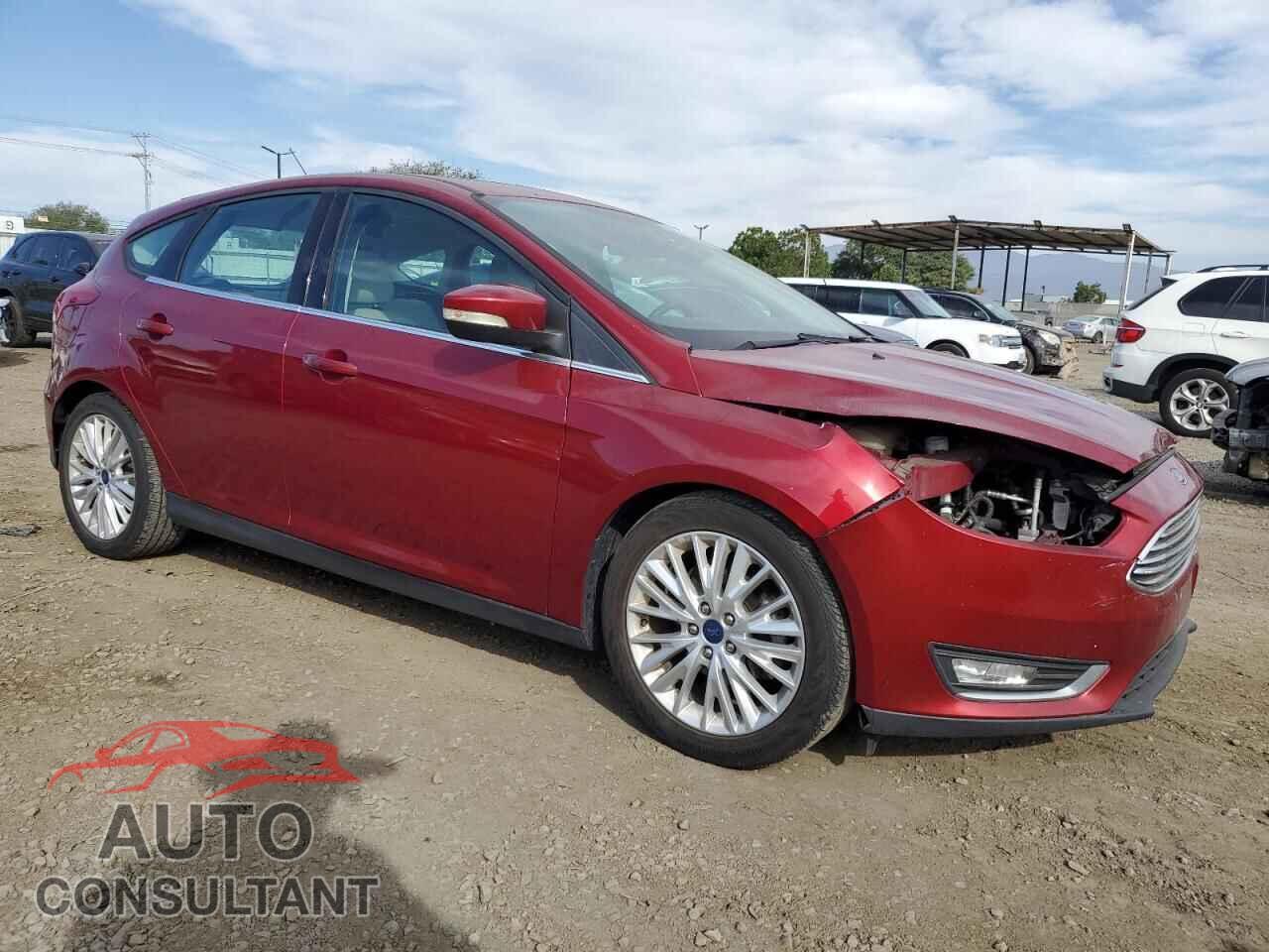 FORD FOCUS 2017 - 1FADP3N23HL287987