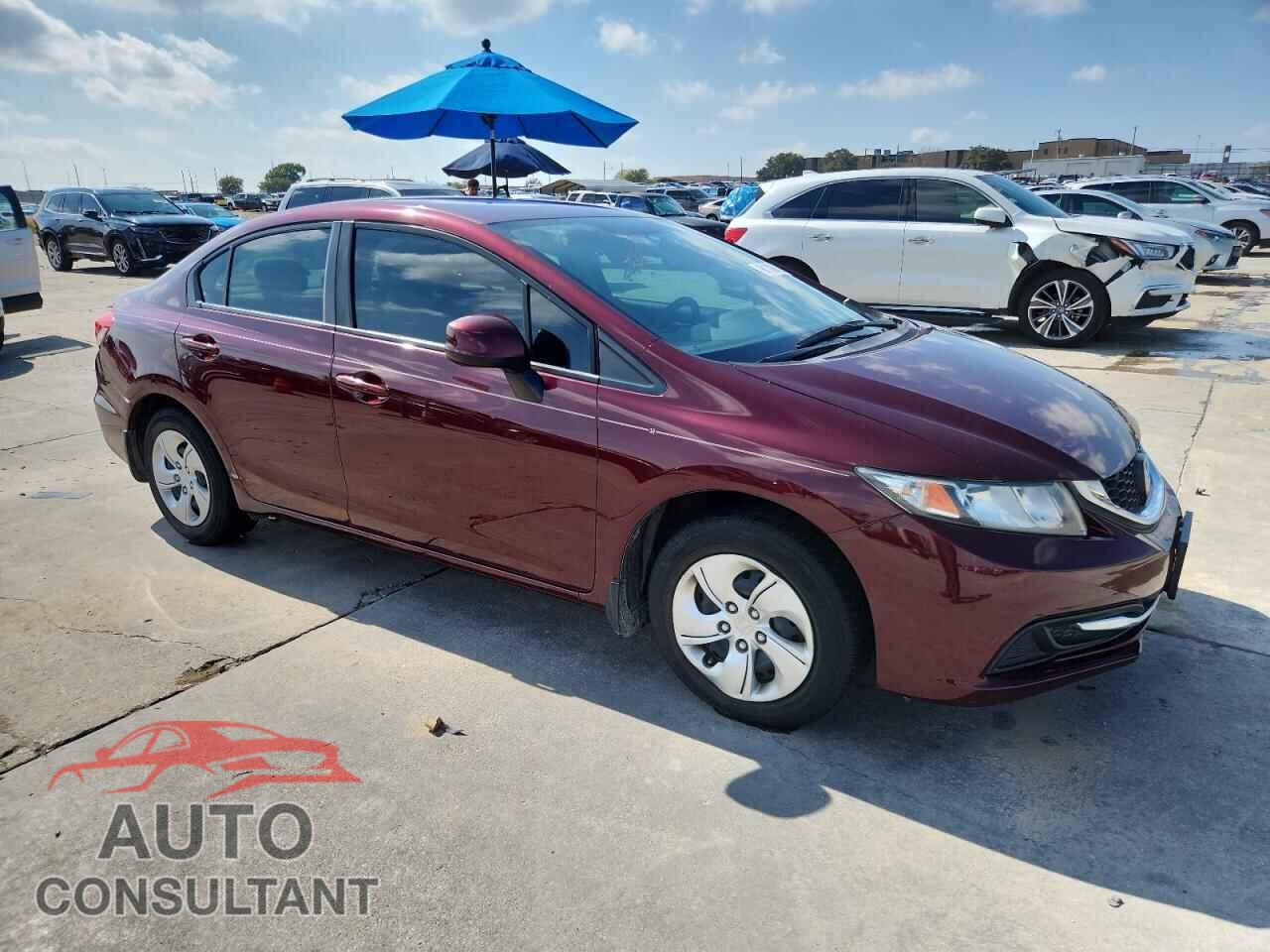 HONDA CIVIC 2013 - 2HGFB2F55DH537937