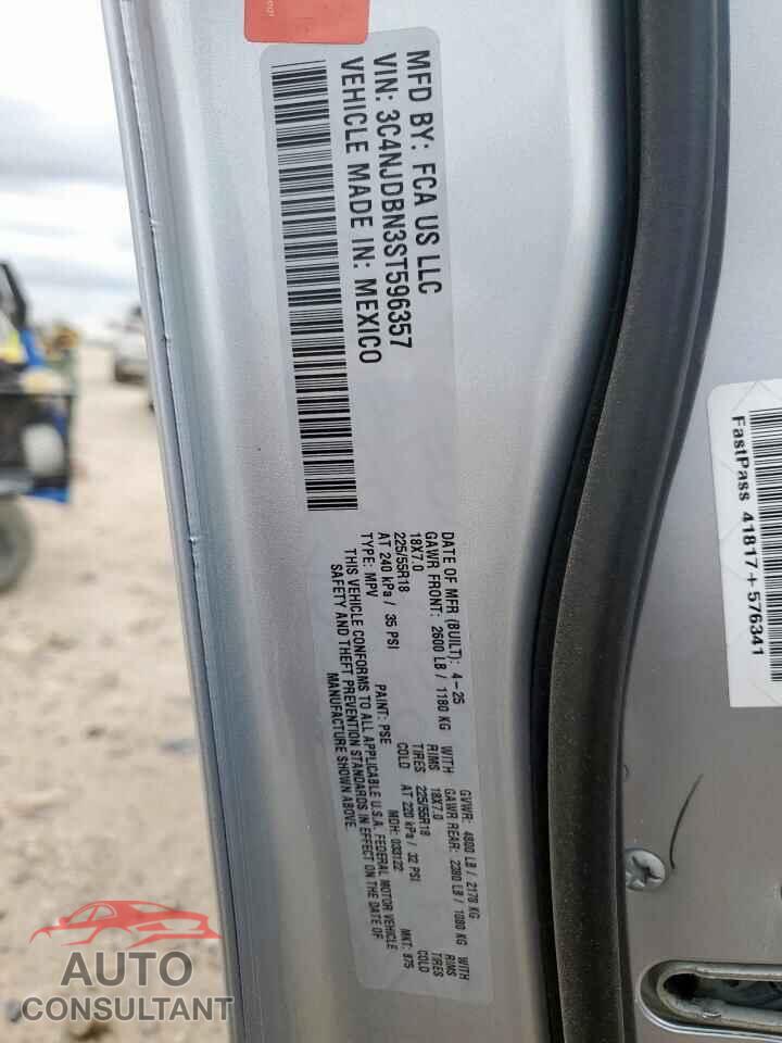 JEEP COMPASS 2025 - 3C4NJDBN3ST596357
