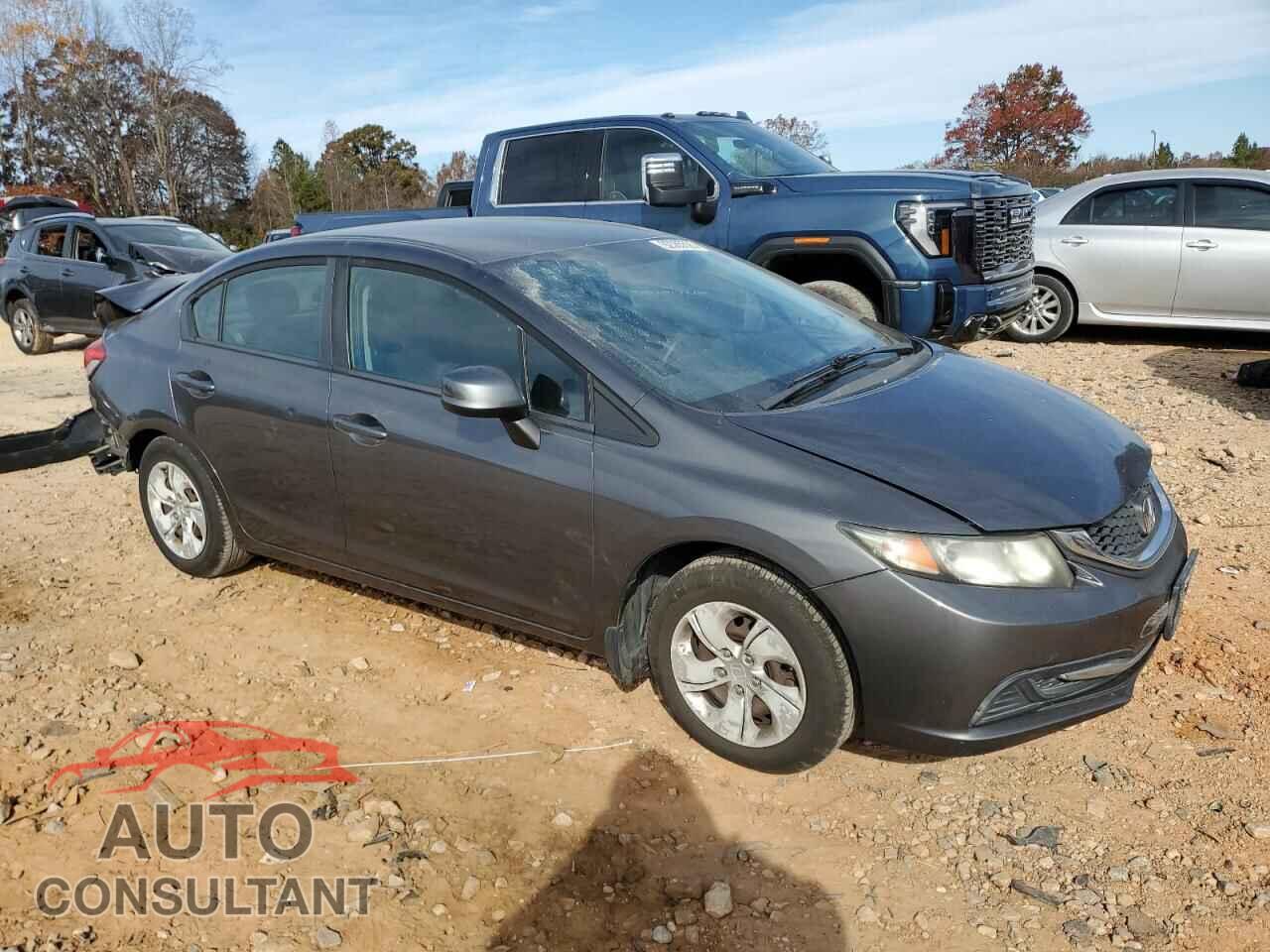 HONDA CIVIC 2013 - 2HGFB2F54DH532647