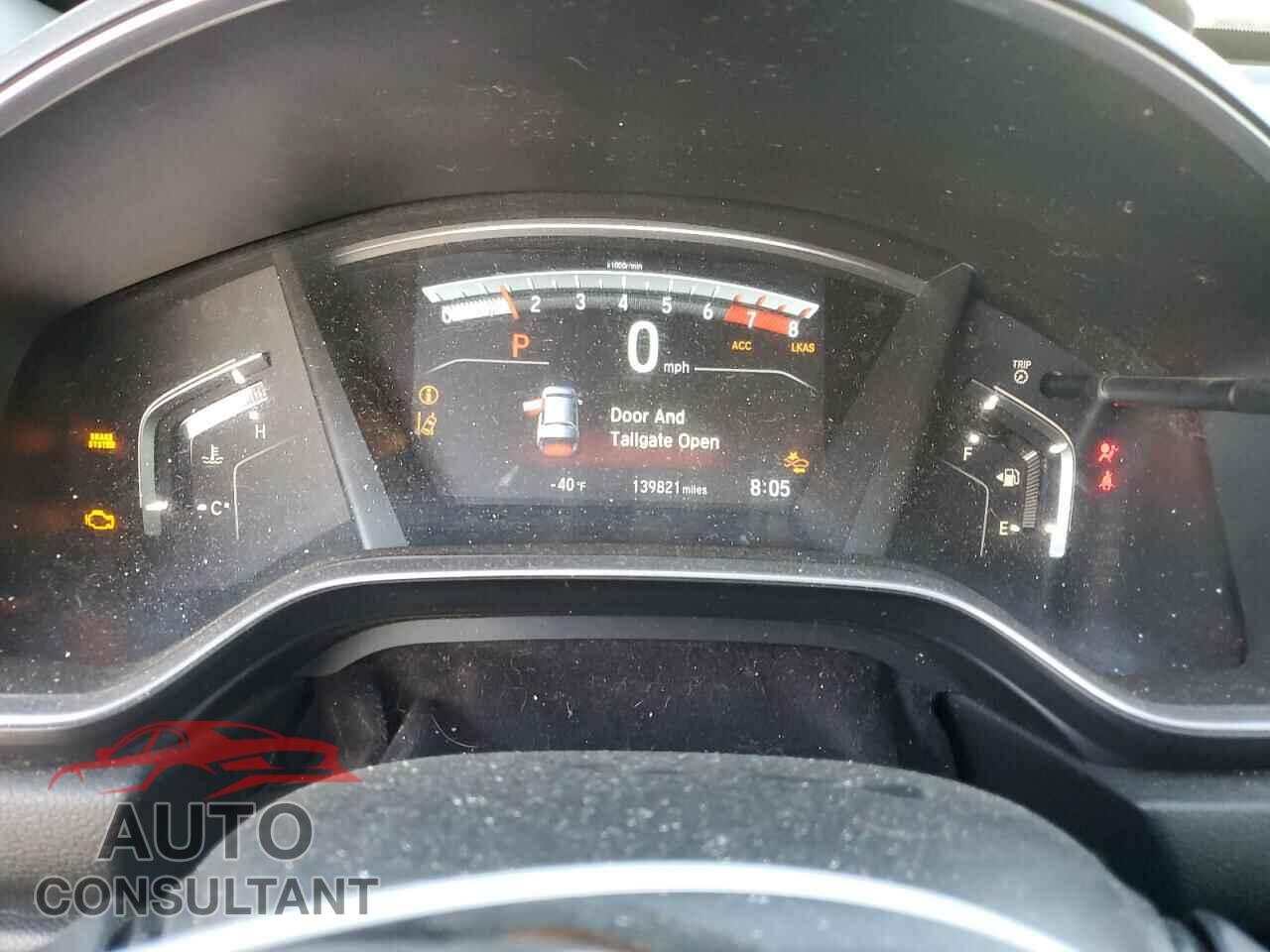 HONDA CRV 2017 - 5J6RW2H53HL051028