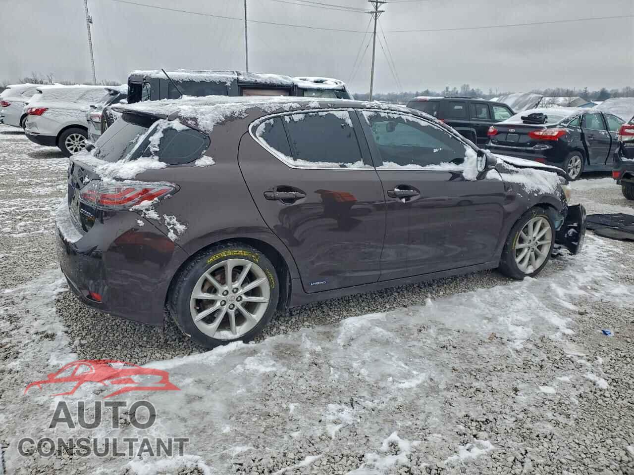 LEXUS CT 200 2012 - JTHKD5BH9C2081648