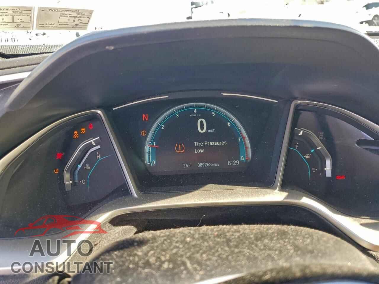 HONDA CIVIC 2017 - 19XFC2F74HE206023