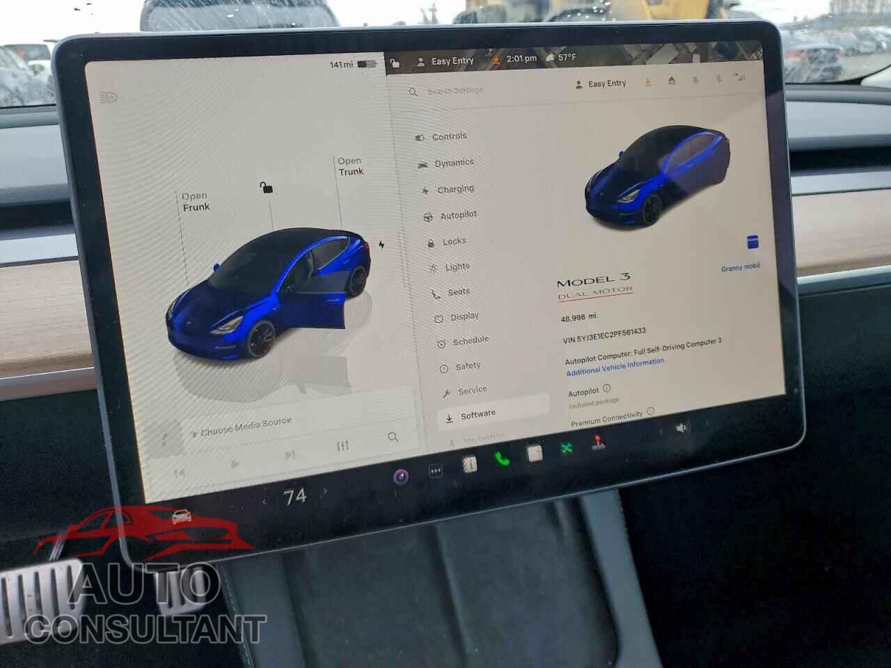 TESLA MODEL 3 2023 - 5YJ3E1EC2PF561433