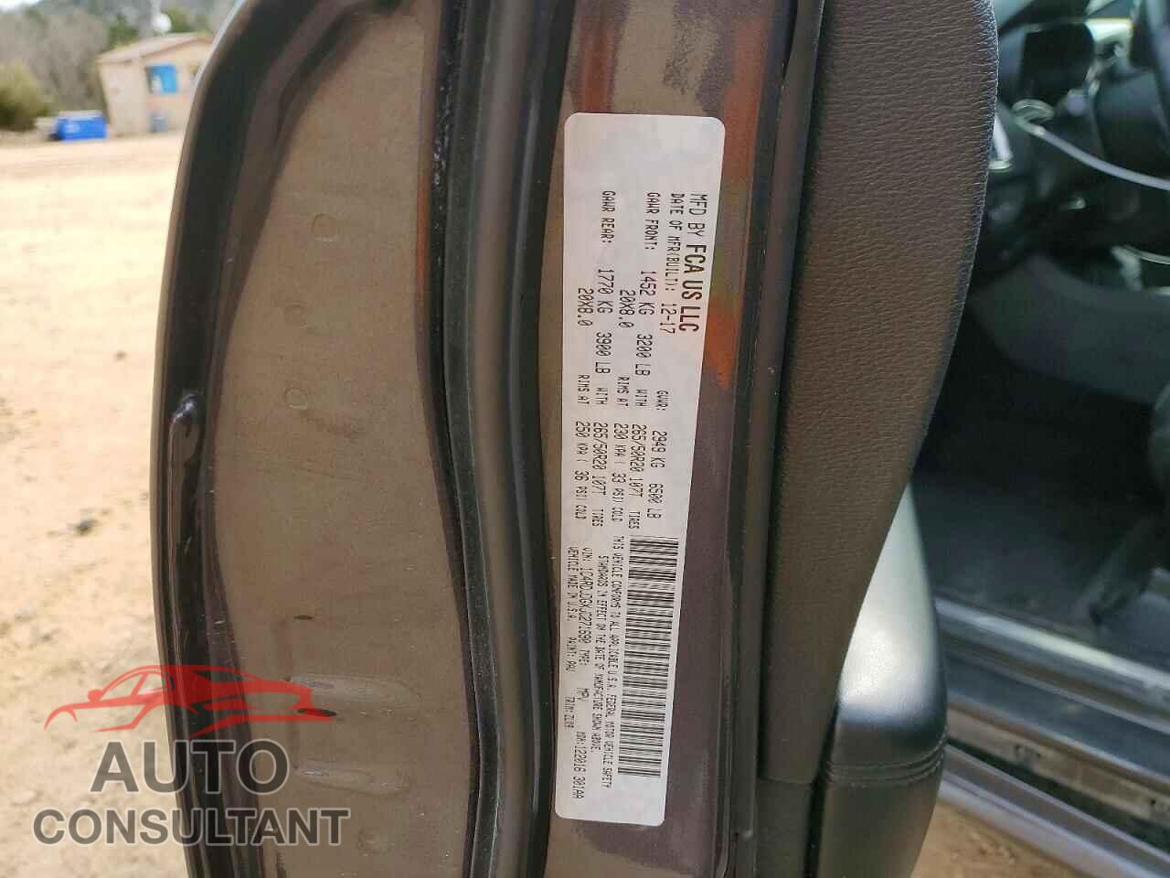 DODGE DURANGO 2018 - 1C4RDJDGXJC271690