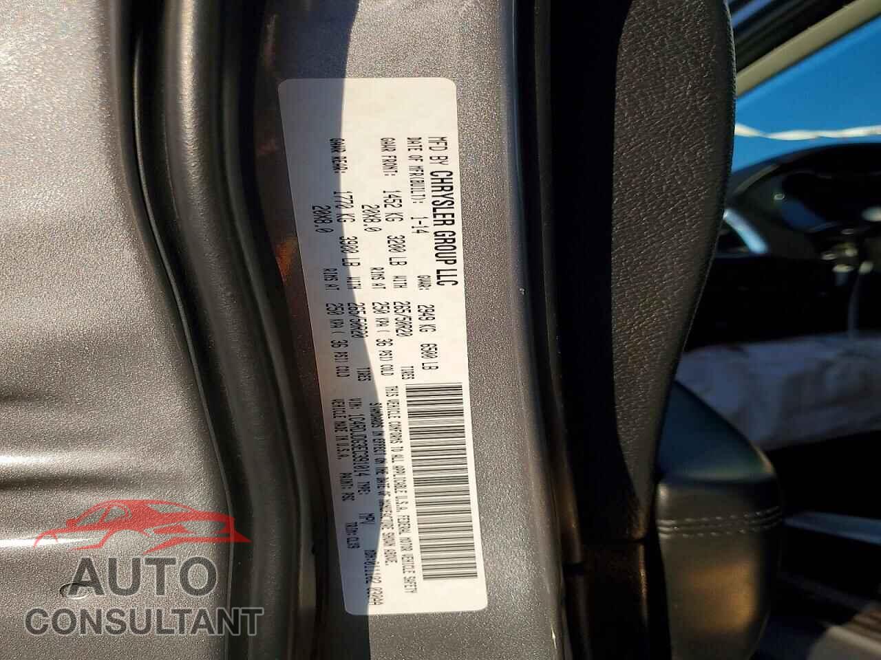 DODGE DURANGO 2014 - 1C4RDJDG3EC391014