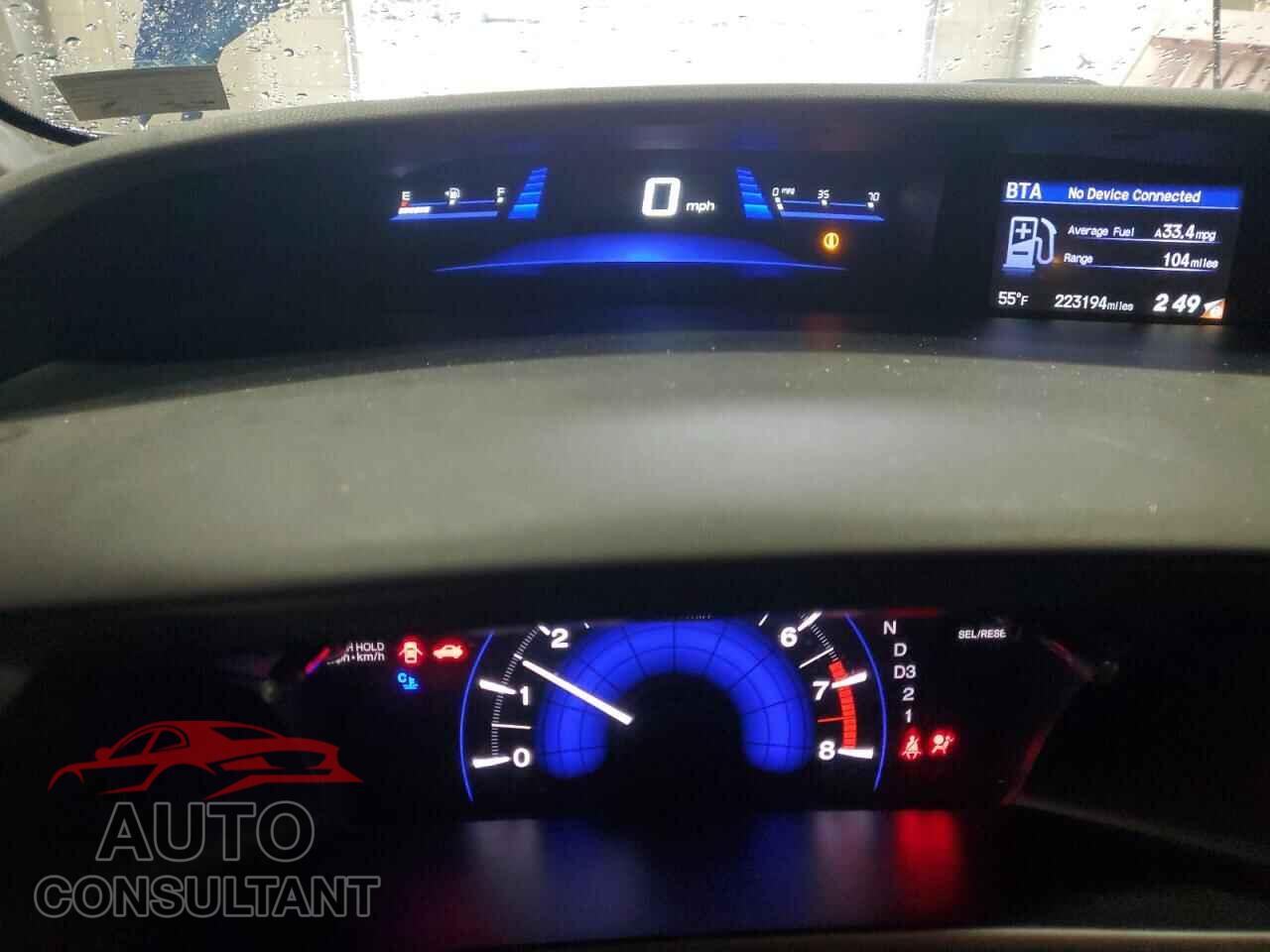 HONDA CIVIC 2013 - 19XFB2F82DE072201