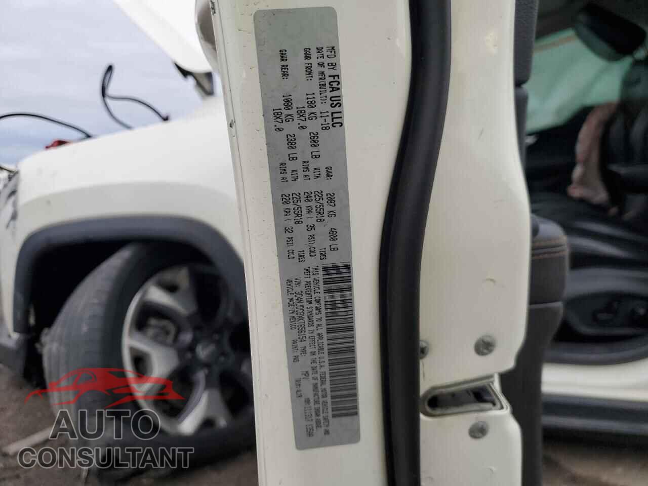 JEEP COMPASS 2019 - 3C4NJDCBXKT656154