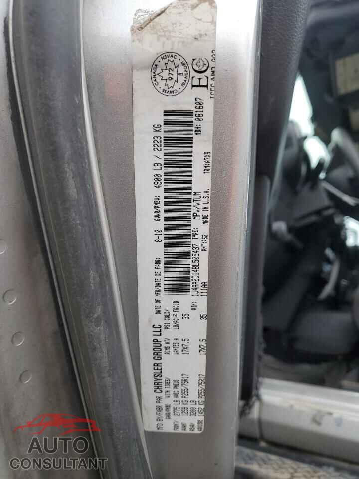 JEEP WRANGLER 2011 - 1J4AA2D14BL505437