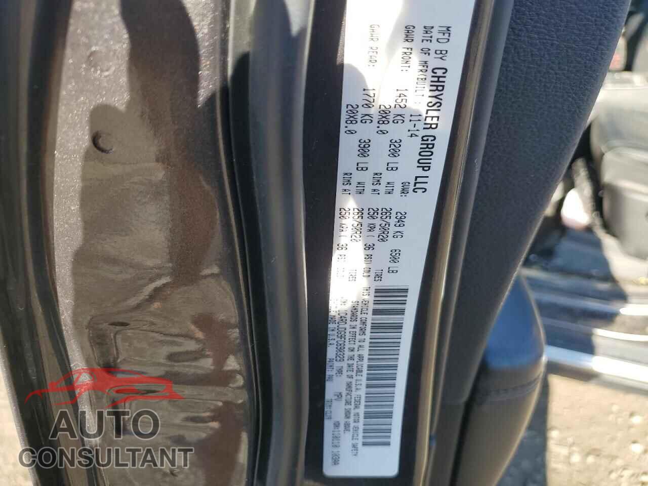 DODGE DURANGO 2015 - 1C4RDJDG9FC690329