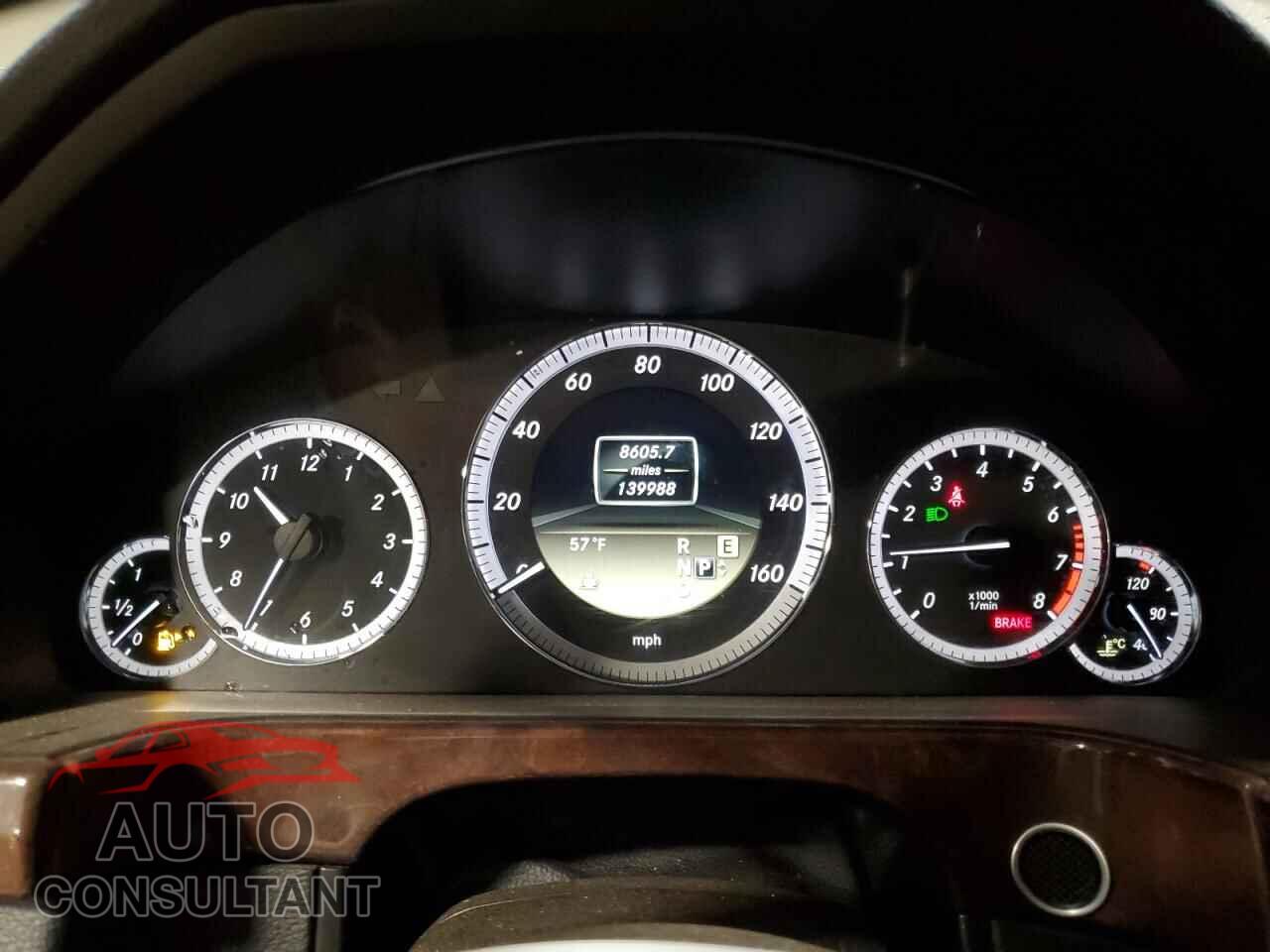 MERCEDES-BENZ E-CLASS 2012 - WDDHF8JB3CA617879