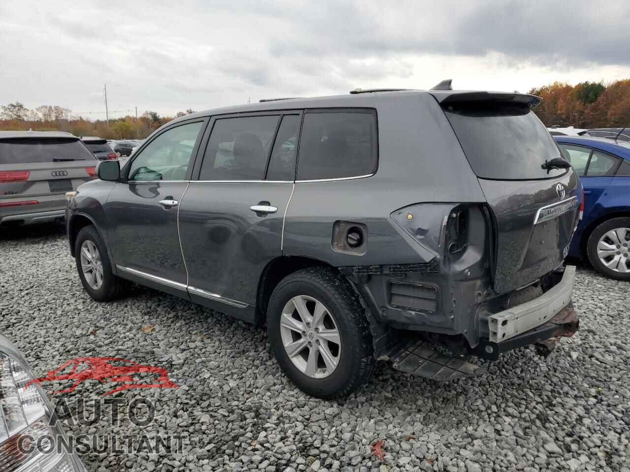 TOYOTA HIGHLANDER 2012 - 5TDBK3EH1CS153068