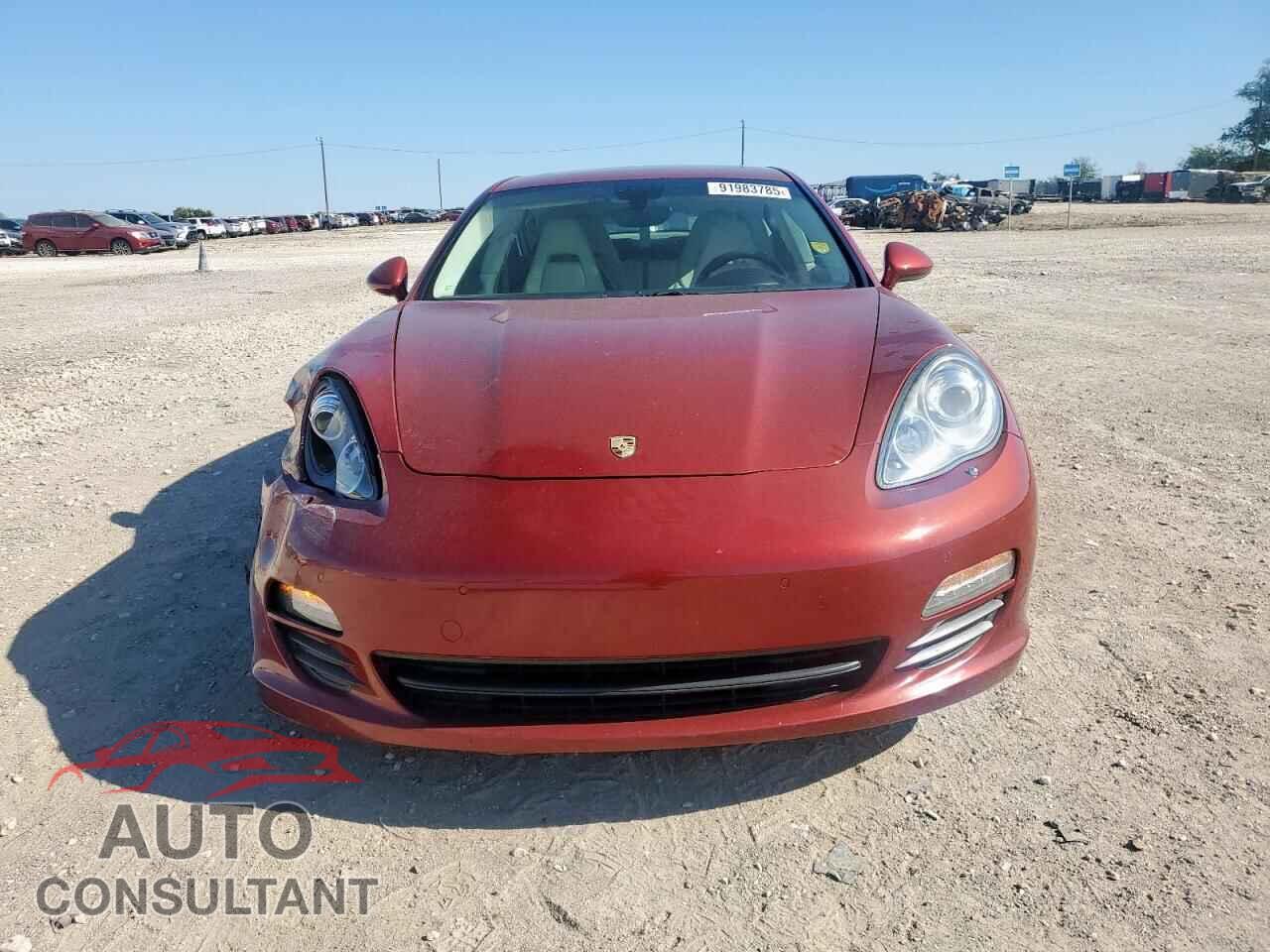 PORSCHE PANAMERA 2011 - WP0AB2A75BL062498