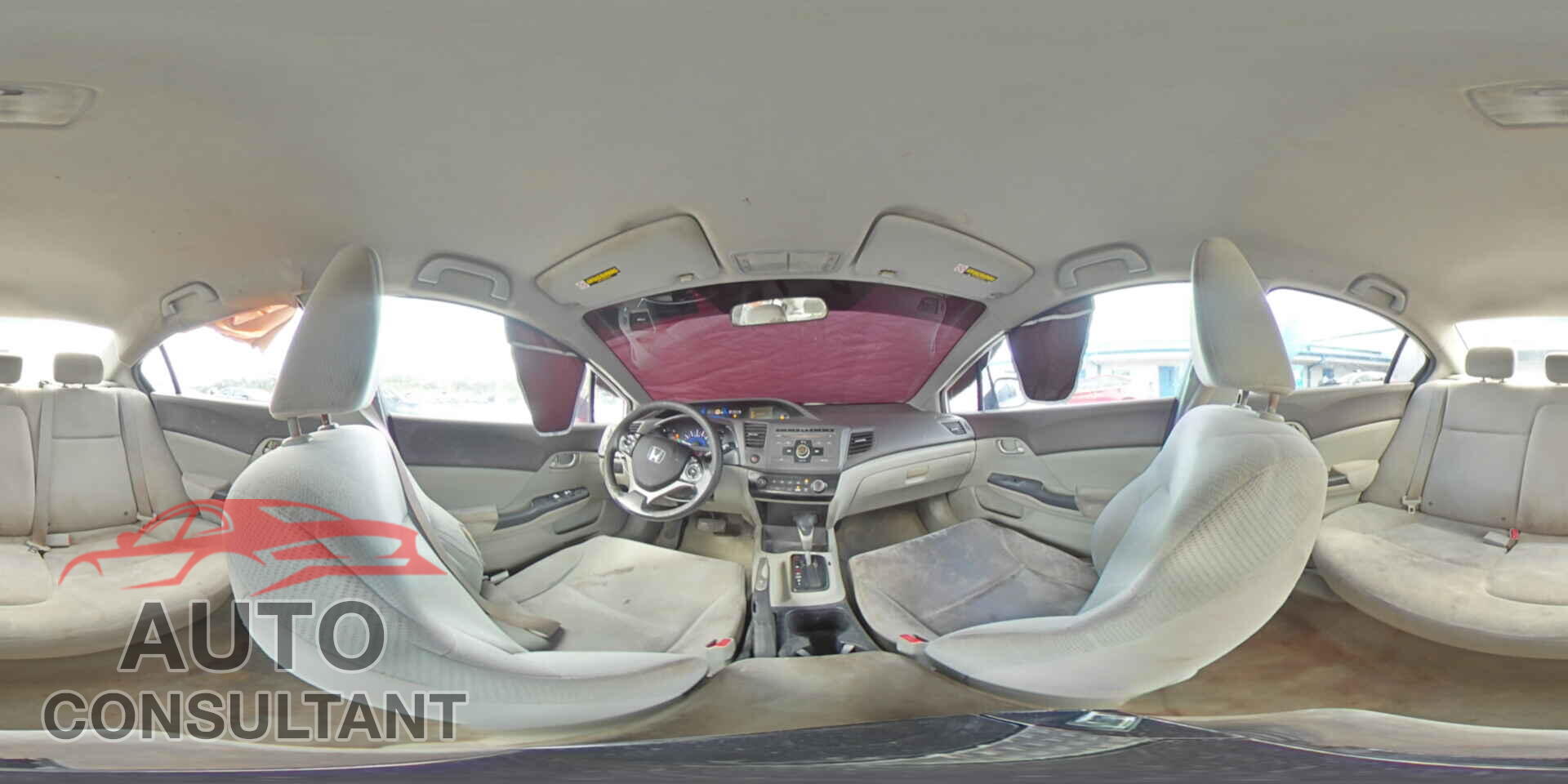 HONDA CIVIC 2012 - 19XFB2F58CE047372