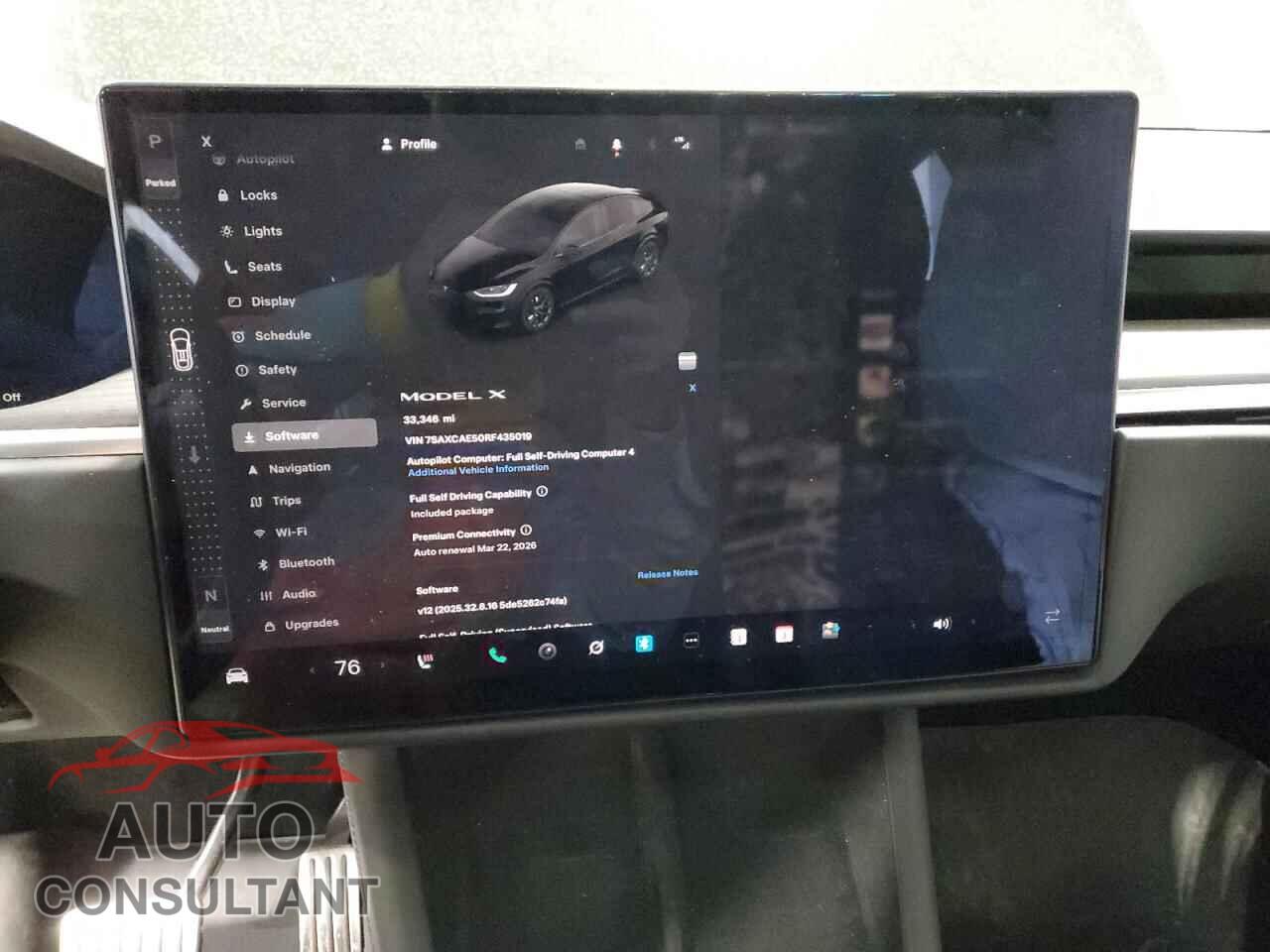 TESLA MODEL X 2024 - 7SAXCAE50RF435019