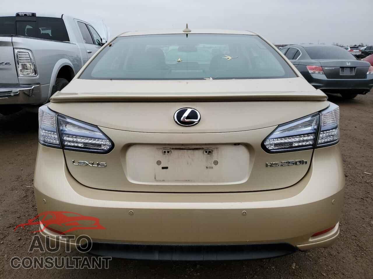 LEXUS HS 2010 - JTHBB1BA1A2002083