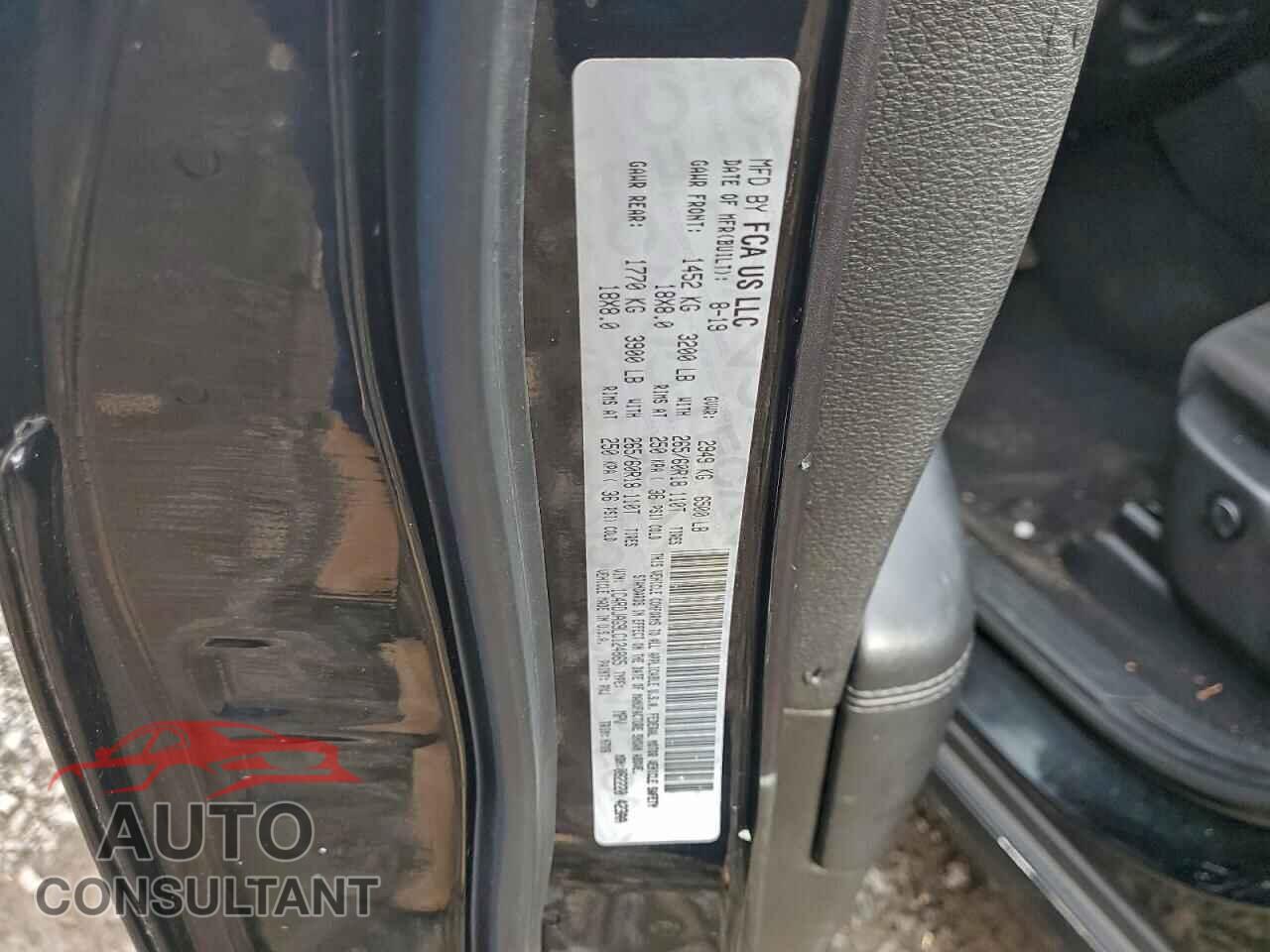 DODGE DURANGO 2020 - 1C4RDJAG9LC124865