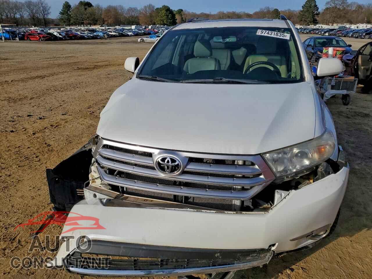 TOYOTA HIGHLANDER 2011 - 5TDYK3EH5BS033766
