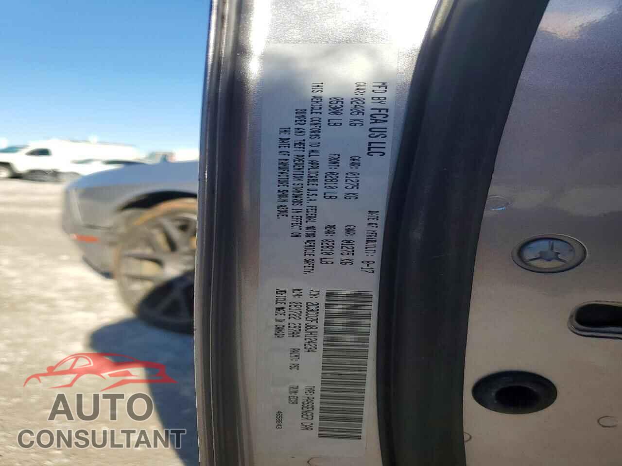 DODGE CHALLENGER 2018 - 2C3CDZFJ8JH124234