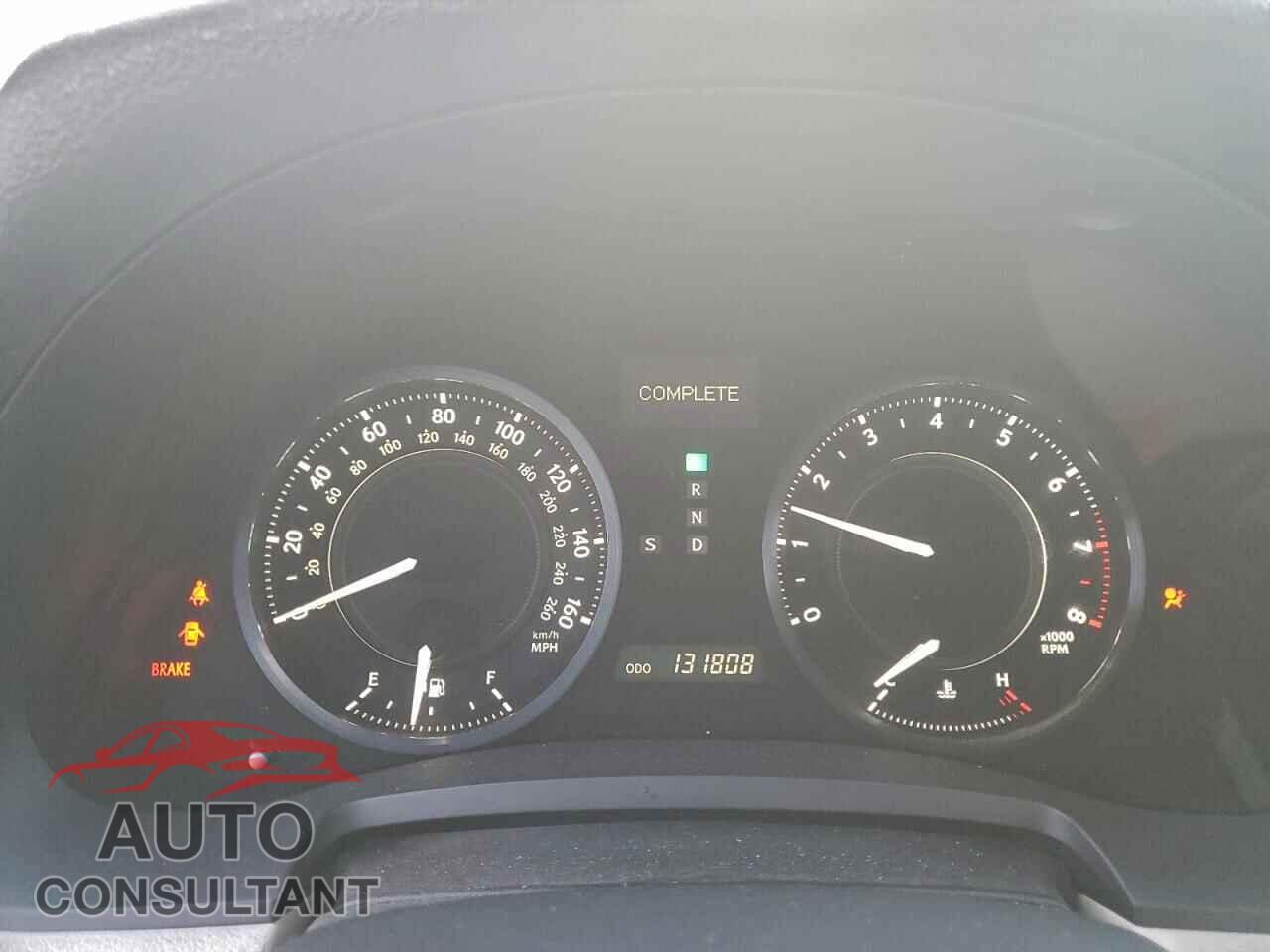 LEXUS IS 2010 - JTHFF2C28A2503247