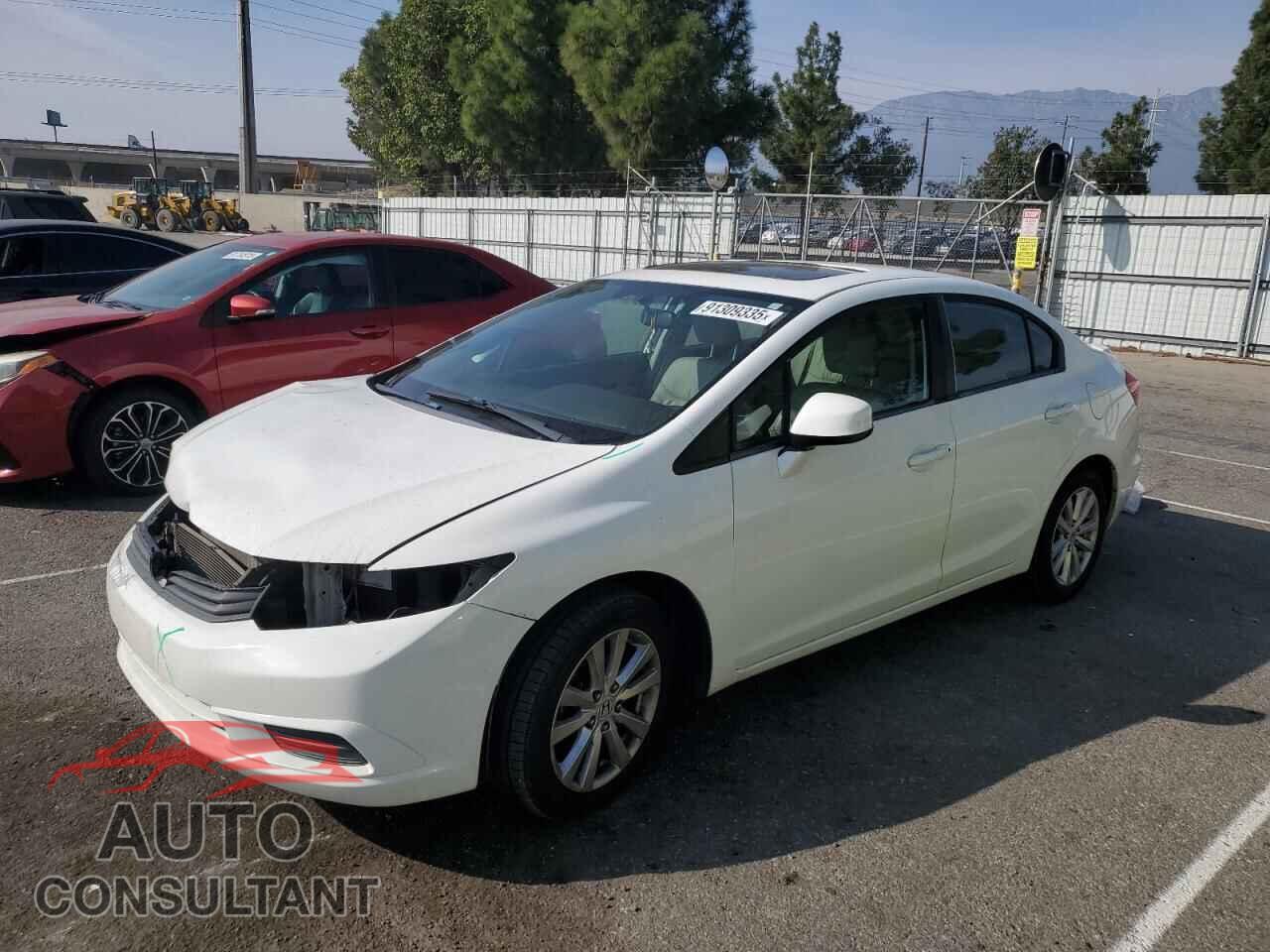 HONDA CIVIC 2012 - 19XFB2F90CE366302