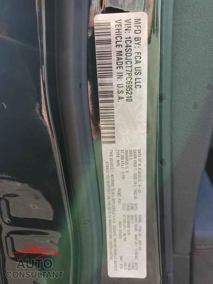 DODGE DURANGO 2023 - 1C4SDJCT7PC695210