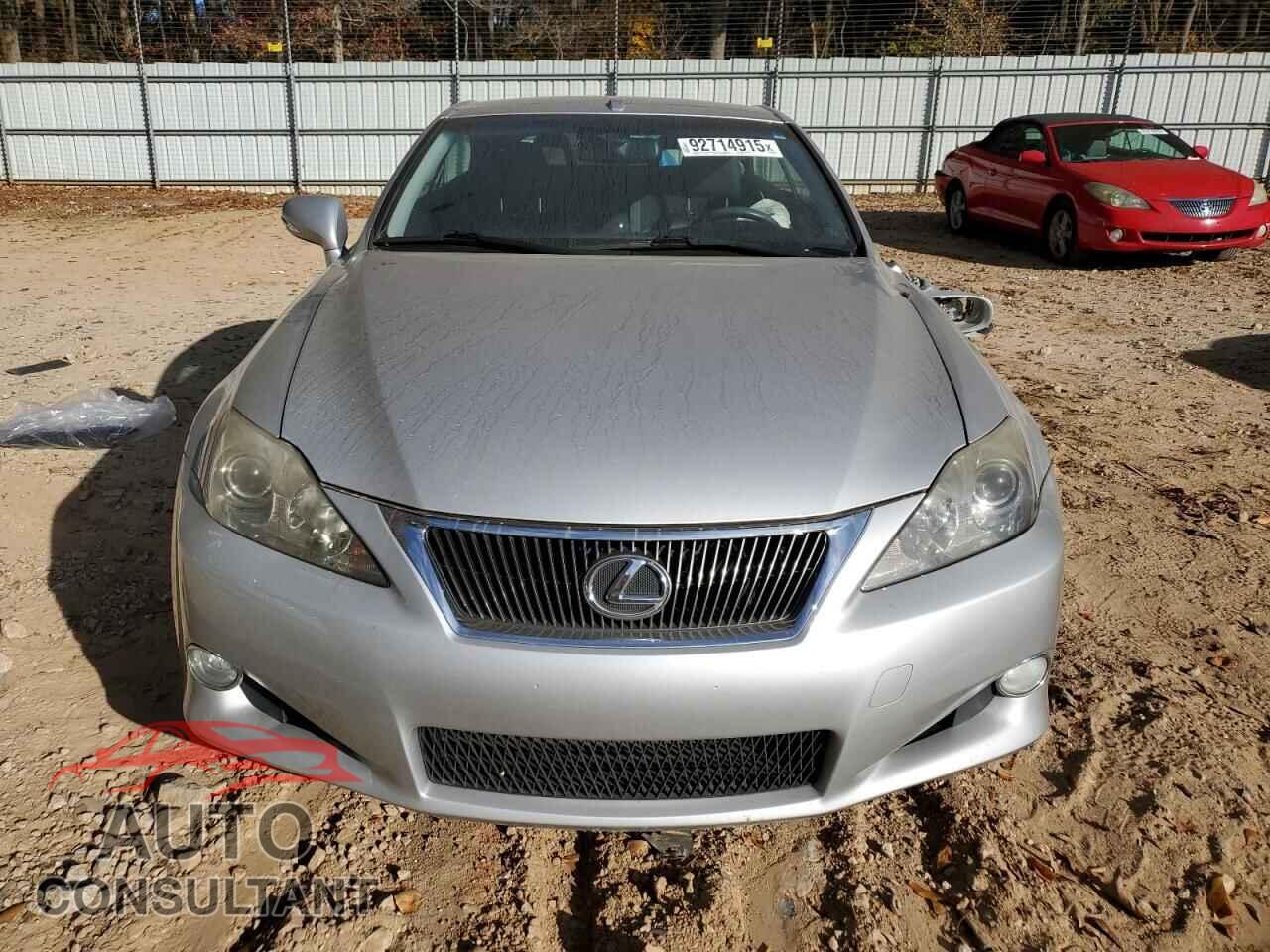 LEXUS IS 2010 - JTHFF2C26A2503778